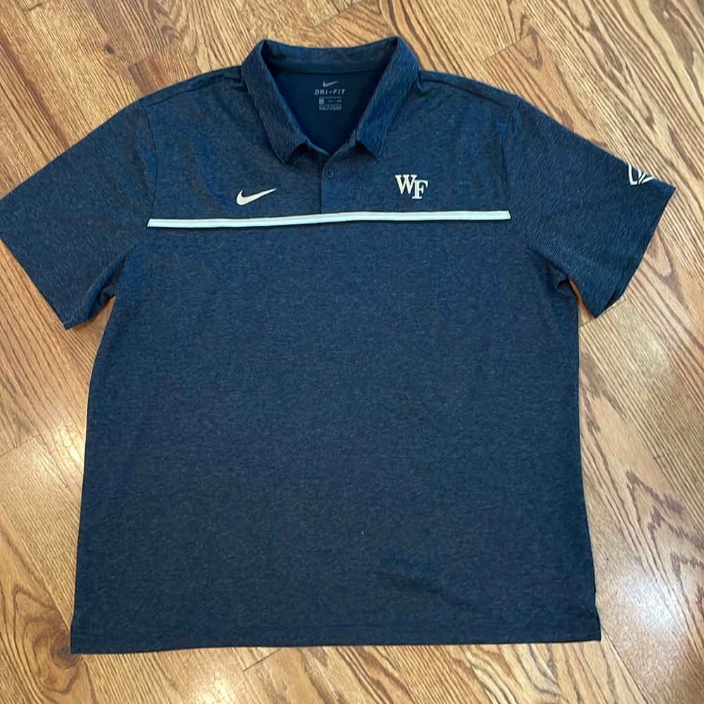 Men’s Wake Forest Demon Deacons Nike Polo Shirt. Size XXL. Excellent Condition.